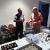 Shaun Clarke and Val Link talking watch repair.